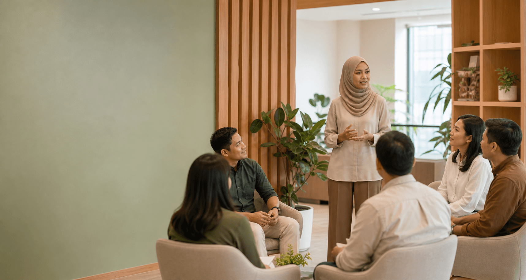 Diskusi wellbeing di lingkungan kerja Indonesia